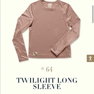 Tracksmith Twilight Long sleeve Sz S